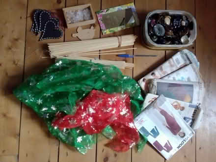 Photo of free Rather random collection of crafty stuff (Sherburn Hill DH6) #1
