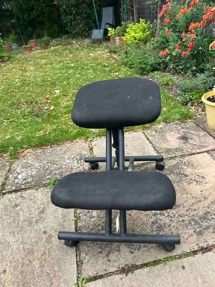 Photo of free Kneeling chair - looking old but useable (Bushey Village WD23) #1