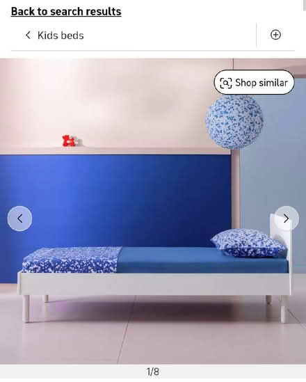 Photo of free Single Habitat Alba bed barely used (Hornby LA2) #1
