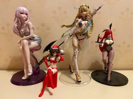 Photo of free Four anime figurines (AB25) #1