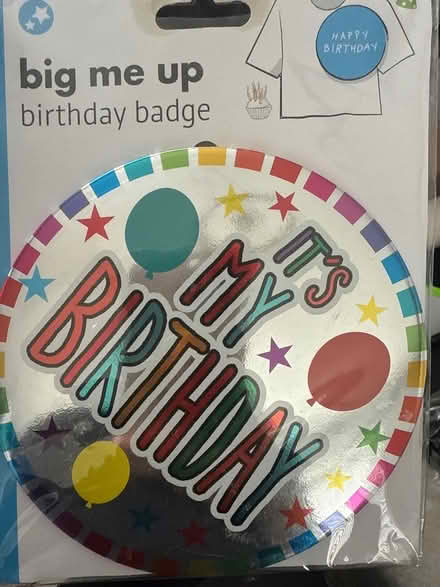 Photo of free Birthday badge (Tyburn B24) #1