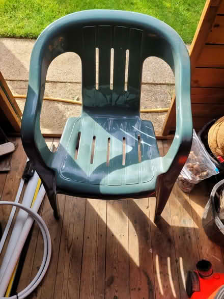 Photo of free Plastic garden chair (Risinghurst OX3) #1