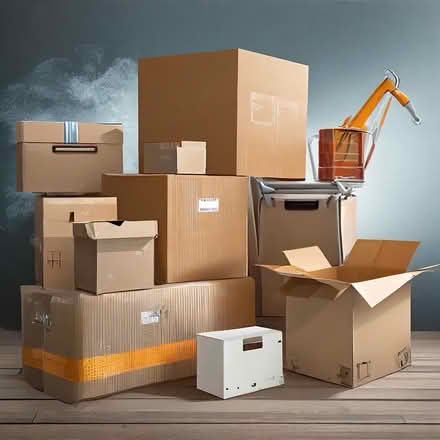 Photo of free Moving boxes various sizes (Bicester OX26) #1
