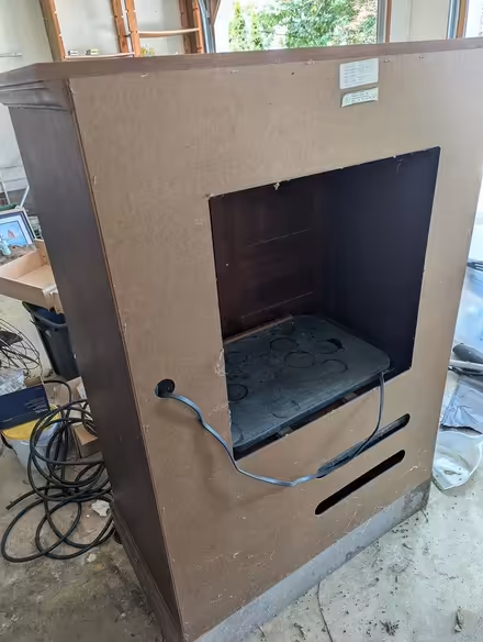 Photo of free TV Cabinet (Near Bond Park in Cary) #3