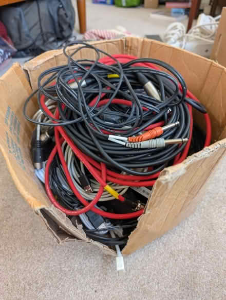 Photo of free Loads of A/V cables (BN3, Poets Corner) #1