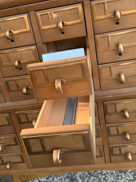 Photo of free Library card catalog (Near Marketplace on W. Covell) #2