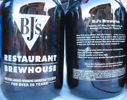 Photo of free Three (3) BJ’s Growlers (castro valley) #4