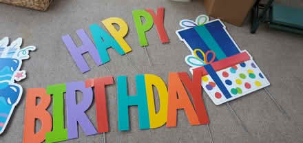 Photo of free Birthday lawn decorations (Springfield - Scenic Hills) #3