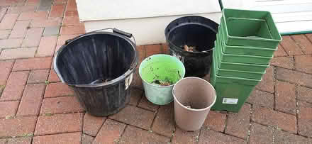 Photo of free Plastic plant pots (Row Brow, Dearham, CA15) #1