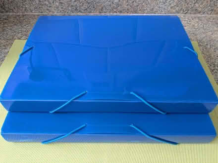 Photo of free Two A4 Plastic Box Files (Beulah Hill SE19) #1