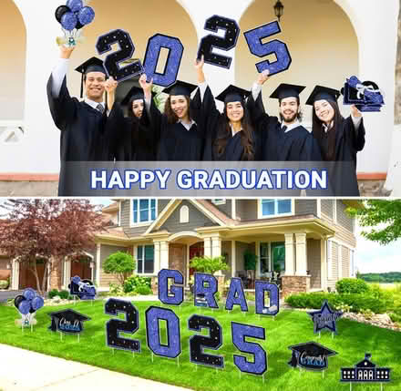 Photo of free Grad 2025 banners & yard signs (Mid to north jersey) #1