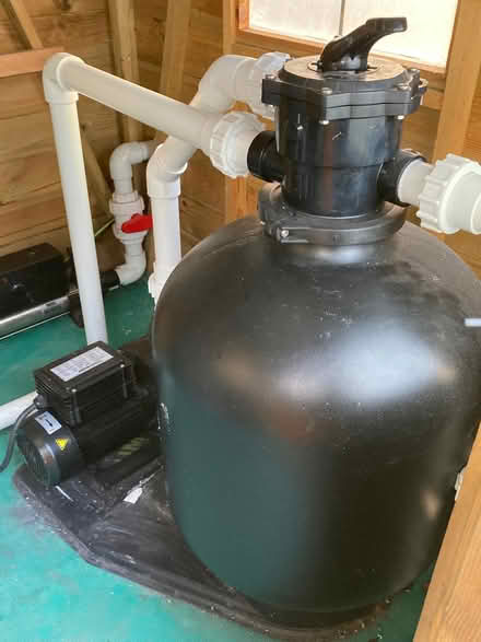 Photo of free Pool sand filter (Wallands Park BN7) #1