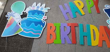 Photo of free Birthday lawn decorations (Springfield - Scenic Hills) #1