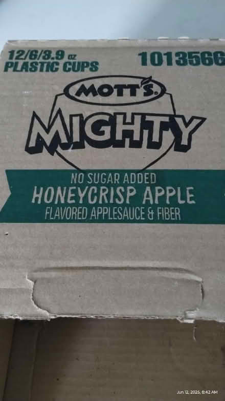 Photo of free Mott's Mighty Applesauce (Ward 1, Park View, NW, DC) #1