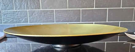 Photo of free Large gold colour platter (Wigmore, Gillingham) #2