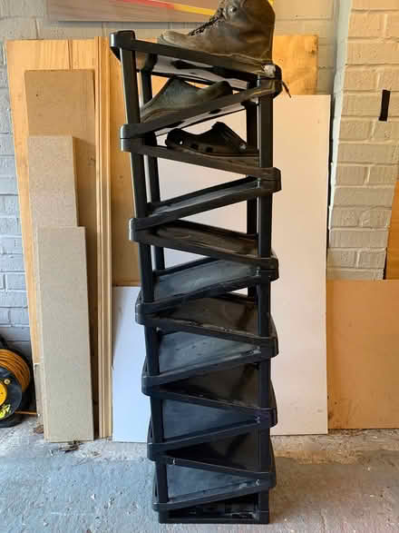 Photo of free Tall shoe tower (Mannings Heath) #1