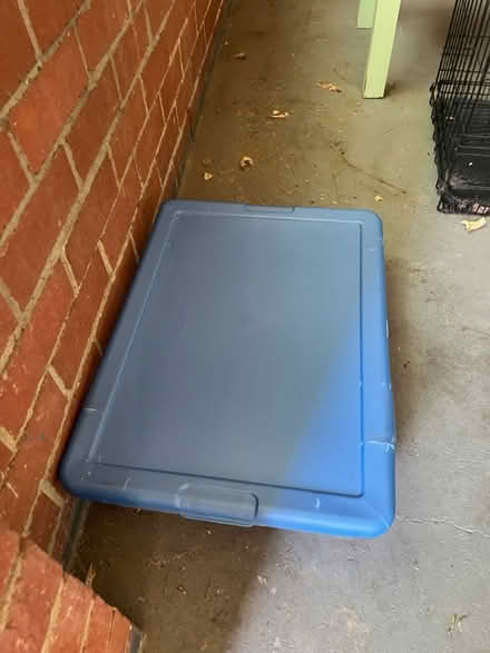 Photo of free Plastic Storage Container (Kingman Park) #2