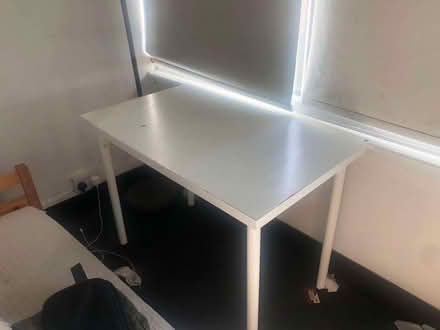 Photo of free White office table (Downham SE6) #1