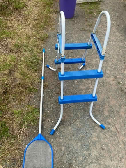 Photo of free Paddling pool steps and net (Shipley/Pattingham WV6) #1
