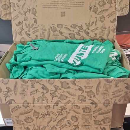Photo of free Box Green T Shirts (SE1 3GN) #3