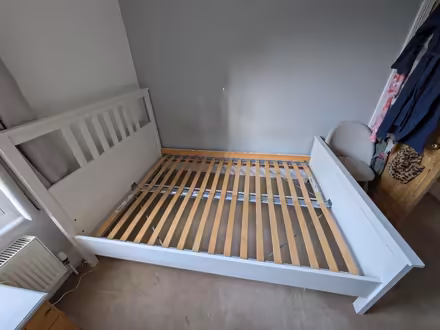 Photo of free Large IKEA double bed frame (Enfield EN2) #3