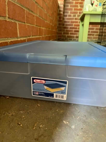 Photo of free Plastic Storage Container (Kingman Park) #1
