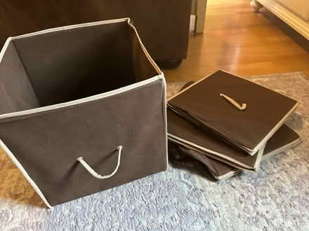 Photo of free Set of 4 fabric storage cubes (McLean near Spring Hill Road) #1