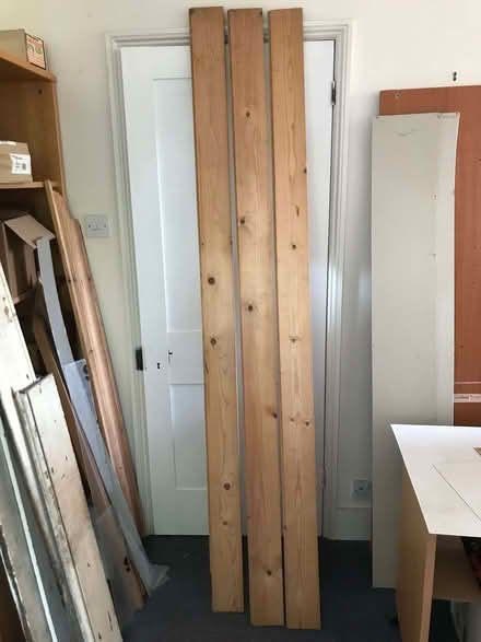 Photo of free Pine T&G board (square profile) 3 @ 2130x110x18mm (Lewes BN7) #1