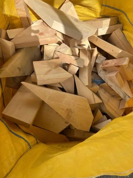 Photo of free Wood off cuts burning (RM11 2BU) #1