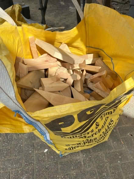Photo of free Wood off cuts burning (RM11 2BU) #3