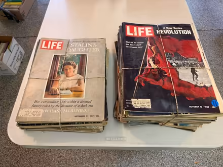 Photo of free Old Life Magazines (Hinsdale, IL) #1