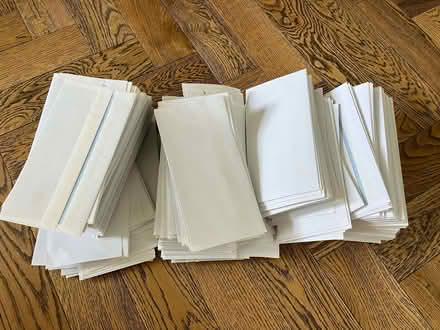 Photo of free Large quantity of 22cm x 11cm white envelopes (Oakwood LS8) #1