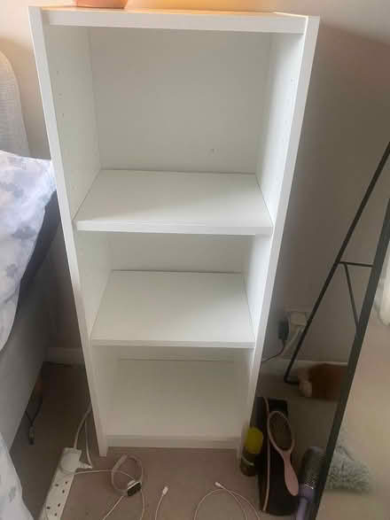 Photo of free White small shelf / bookcase (Caterham on the Hill CR3) #2