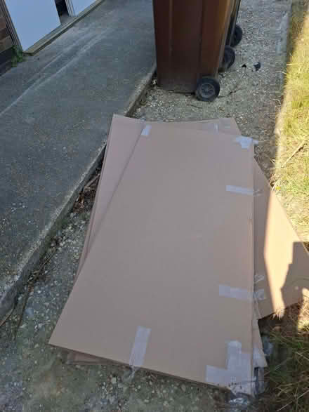 Photo of free 4x Large Cardboard Sheets (Seaside BN23) #2