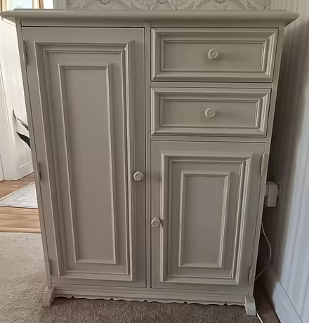 Photo of free Wooden Cupboard/ storage (Draycott) #1