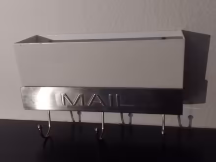 Photo of free 3-hook Mail Caddy (Ballard) #1