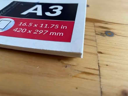 Photo of free A3 300gsm rough surface thick stock mixed media drawing sket (Pilrig EH6) #2