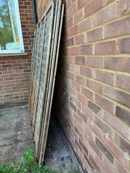 Photo of free Fence Panels (damaged) (Banstead) #2