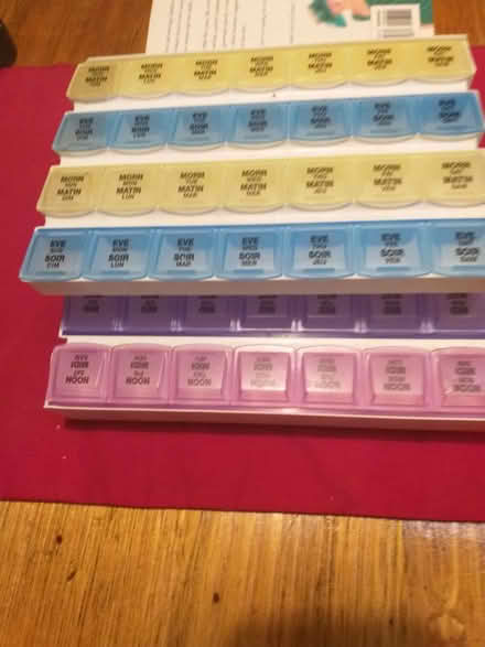 Photo of free new medication organiser (balwyn vic) #1