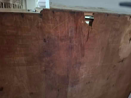 Photo of free antique Wooden cabinet drop-front (CB5 8PA) #2