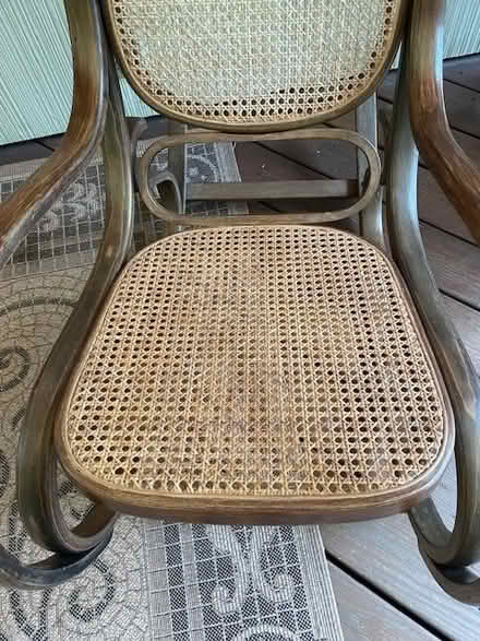Photo of free Used wooden rocking chair (Thornwood, NY) #4