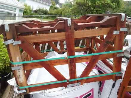 Photo of free 2 large strong wood crates (Ponsanooth TR3) #1