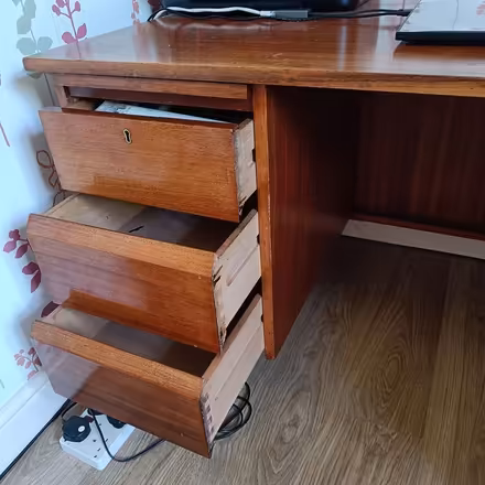 Photo of free Wooden Desk (Draycott) #3