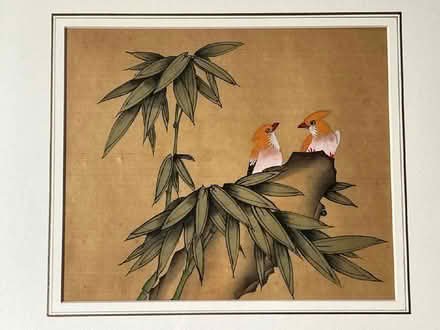 Photo of free Framed paint on silk picture (Twyford RG10) #1