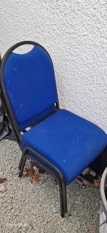Photo of free 2x blue chairs (Ss9) #1