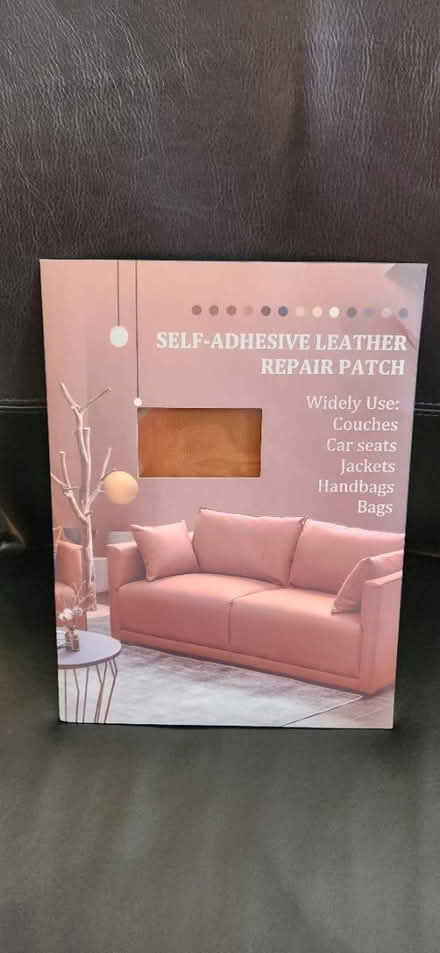 Photo of free Leather repair patch 8.3"x11" (Bethesda Ayrlawn - near NIH) #1