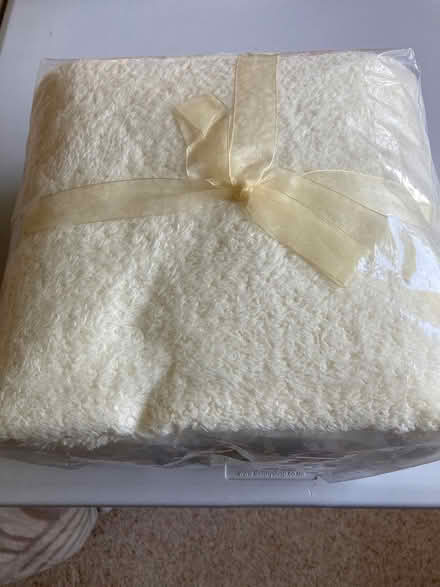 Photo of free Large fluffy towel/ throw (Bearwood BH11) #3