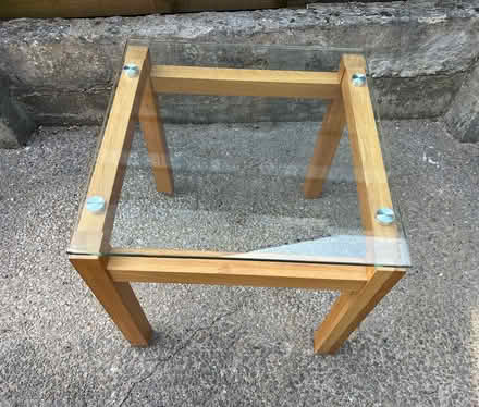 Photo of free Glass topped table (Caton) #2