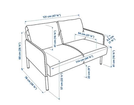 Photo of free IKEA 2 Seat Sofa (CB4) #4