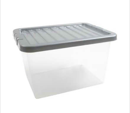 Photo of Old Clear plastic storage bins (Common Edge FY4) #2